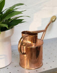 Copper Watering Can Haws homewares gardening plant care planter peace lily spathiphyllum