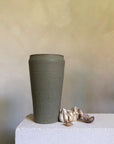 Sage Green Heirloom Flower Vase by Alison Frith　グリーンフラワーベース